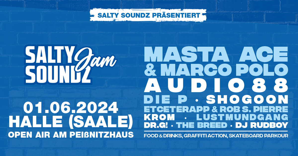 2024.06.01 Salty Soundz Jam Banner